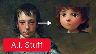 AI Stuff Top4 WorldFamous Paintings transformed into 3D ANIMATIONS [upl. by Aihtela932]