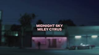 midnight sky miley cyrus — edit audio [upl. by Aniri86]