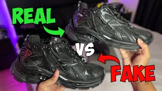 11 REPLICA vs REAL BALENCIAGA RUNNER SHOE COMPARISON  HOW TO SPOT FAKE [upl. by Evette]