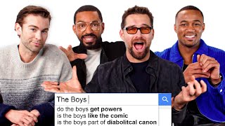 The Boys Cast Answer The Webs Most Searched Questions  WIRED [upl. by Aicnatsnoc]