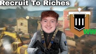 BACK ON THE W ROAD  Recruit To Riches In Rainbow Six Siege  Road To Max  102 [upl. by Yelnikcm422]