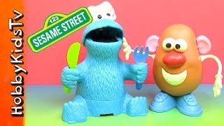 Cookie Monster Eats Mr Potato Head [upl. by Asaph]