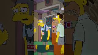 Homer and antiboose disease🤮🚱 shorts simpsons [upl. by Teeter]