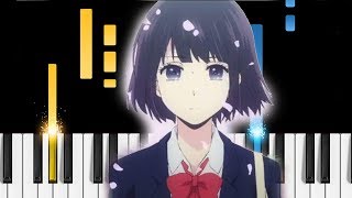 Kuzu no Honkai ED  Heikousen  EASY Piano Tutorial [upl. by Gawain]