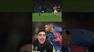 PRIMER GOL de DEMBELÉ en el PSG vs MONACO dembele futbol psg parissaintgermain ligue1 [upl. by Jephthah]