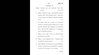 BECS  184 June 2024 Question Paper [upl. by Maitland568]