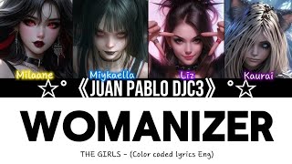 THE GIRLS  Womanizer by Britney spears OT4 Color coded lyrics Eng [upl. by Zelazny900]