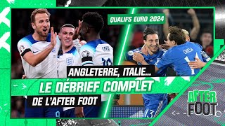 Qualifs’ Euro 2024  Italie Angleterre… Le débrief complet de l’After foot [upl. by Jessey]