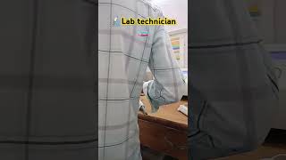 Lab technician blood medicine bio ytshort shortfeed [upl. by Wemolohtrab]