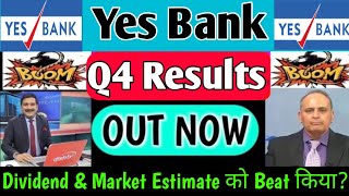 yes bank Q4 results 2024 🔥 yes bank latest news  yes bank share news  Why crash yes bank today [upl. by Asatan]