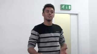 Tom Daley answers fans questions at Calendar Club UK Plymouth  Q1 [upl. by Aij]