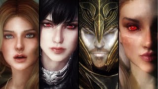 Skyrim  Top 5 Best Mods for Beautiful Characters [upl. by Irt618]