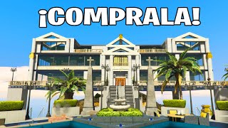 ✅Como COMPRAR CASAS en GTA 5 MODO HISTORIAsin MODS ni Trucos🚀 comprar Mansiones GTA V 2024 [upl. by Ayinat]