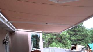 26 Wide Motorized Retractable Awning [upl. by Anigroeg586]