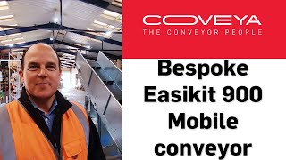 Bespoke Easikit 900 mobile conveyor explained [upl. by Humfried93]