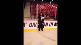 Tommy Guise National Anthem 33116 Lake Placid [upl. by Ayeka]