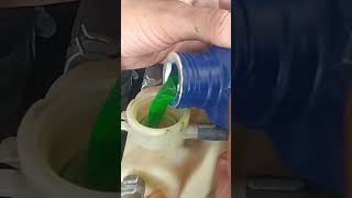 How To Change The Coolant coolant new [upl. by Anawahs]