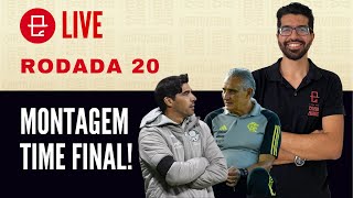 🔴 LIVE DICAS RODADA 20  CARTOLA 2024 CONFIAR MAIS EM PALMEIRAS OU FLAMENGO [upl. by Kyte]