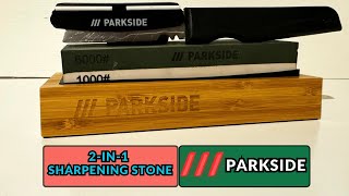 PARKSIDE 2IN1 SHARPENING STONE [upl. by Graubert]