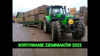 👉SORTOWANIE ZIEMNIAKÓW W DANII 2022👈🥔40 [upl. by Eibbob]