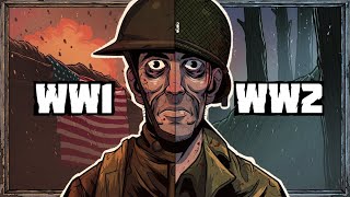 The WORLD WARS From Americas Perspective Full Documentary  Animated History [upl. by Harriot]