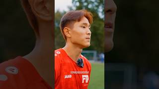 Gehalt in 1 Liga Südkorea 😳 findthepro diyarac fußball sport bayerleverkusen [upl. by Ahsiekat]