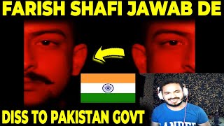 India 🇮🇳 Reaction On Faris Shafi JAWAB DE Diss to Pakistan Govt  GDX Reacts [upl. by Adriane]