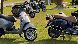 FördeRun Kiel 2024 Vespa Tour [upl. by Anavrin]