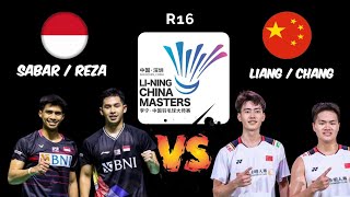 Sabar Reza vs Liang Wei Keng Wang Chang  Lining China Master 2024 [upl. by Grayson]