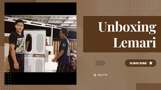 Unboxing dan Cara Merakit Lemari Pakaian Plastik Mudah amp Praktis [upl. by Corabelle]