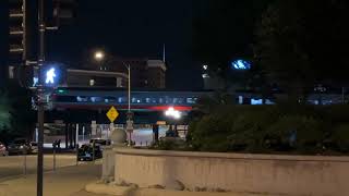 Amtrak arriving in Springfield  Springfield Illinois 🇺🇸 [upl. by Enos]