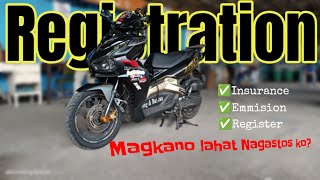 Paano mag Rehistro ng Motor ngayong 2024  Magkano Ang nagastos kuyakingopisyal [upl. by Paine513]