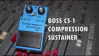 BOSS CS1 COMPRESSION SUSTAINER [upl. by Nomde]