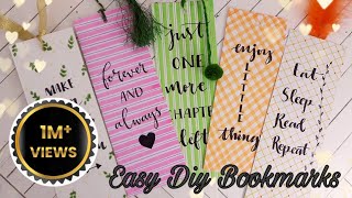 Easy DIY Bookmark IdeasEasy Paper craftCreativeFari [upl. by Katlin85]