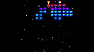 Galaxian Namco set 1 MAME Gameplay video Snapshot Rom name galaxian [upl. by Inaniel]