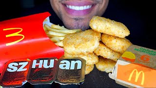 ASMR MCDONALDS SZECHUAN SAUCE IS THE BEST SAUCE EVER 2022 REVIEW EATING SOUNDS CHANNEL COMMERCIAL [upl. by Uri]