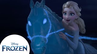 Elsa Tames a Magical Horse  Frozen 2 [upl. by Wolcott]