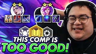 THE BEST COMP TO CLIMB WITH 6 SORCS RIVEN  TFT  Teamfight Tactics Galaxies [upl. by Vonnie]