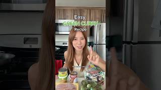 EASY green curry recipe to impress your in laws🍃 greencurry thaifood thairecipes [upl. by Otilesoj]