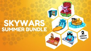 Cubecraft Skywars summer bundle review [upl. by Adidnac]