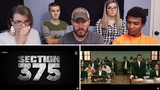 Section 375 Official Trailer REACTION  Akshaye Khanna Richa ChadhaAjay Bahl [upl. by Pazit]