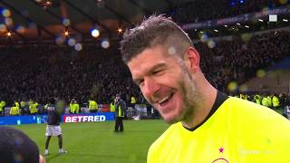 Celtic hero Fraser Forster gives his thoughts on an incredible keeping display [upl. by Selec996]