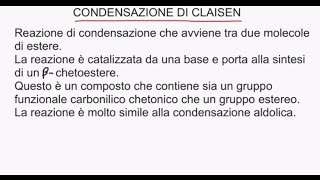 CORSO DI CHIMICA ORGANICA  LEZIONE 58 DI 61  DERIVATI DEGLI ACIDI CARBOSSILICI E REAZIONI [upl. by Rattan846]