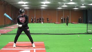 Ryan Paolella Hitting  Filmed Jan 2024  Philly Bandits  wwwPlayInSchoolcom [upl. by Armmat]