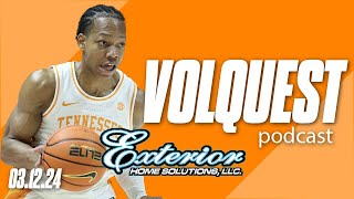 Volquest previews SEC tourney after Tennessee basketball drops game vs Kentucky spring ball amp more [upl. by Novia722]