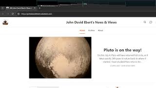 On Americas First Pluto Return in 2024 by John David Ebert [upl. by Eboj]