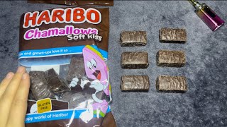 ASMR HARIBO Chamallows Soft Kiss [upl. by Hanala]