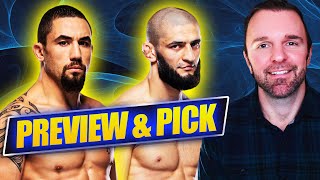 👊 Khamzat Chimaev vs Robert Whittaker UFC 308 Prediction 👀 Early Look [upl. by Schaefer407]