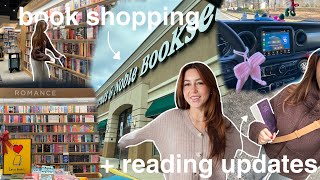 book shop with me  clothing haul amp reading updates [upl. by Acina]