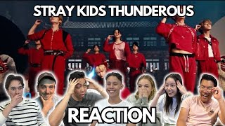 HYPE AS  Stray Kids quot소리꾼Thunderousquot MV REACTION [upl. by Nivag]